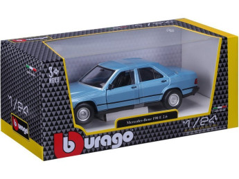 Bburago Mercedes-Benz 190E 1987 diamantová modrá