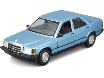 Bburago Mercedes-Benz 190E 1987 diamantová modrá