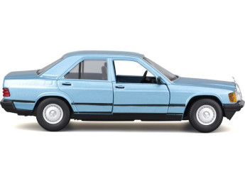 Bburago Mercedes-Benz 190E 1987 diamantová modrá