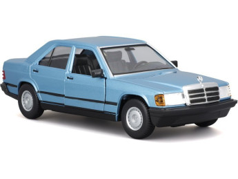 Bburago Mercedes-Benz 190E 1987 diamantová modrá