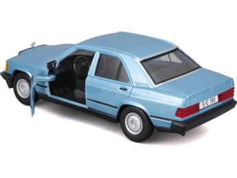 Bburago Mercedes-Benz 190E 1987 diamantová modrá