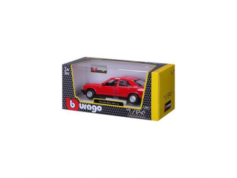 Bburago Mercedes-Benz 190E 1987 červená