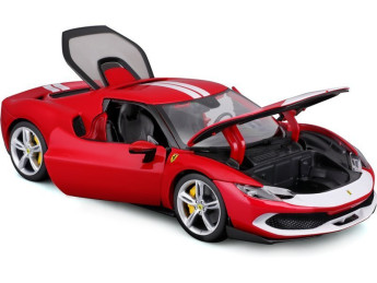 Bburago Ferrari 296 GTB Assetto Fiorano 1:18 červená