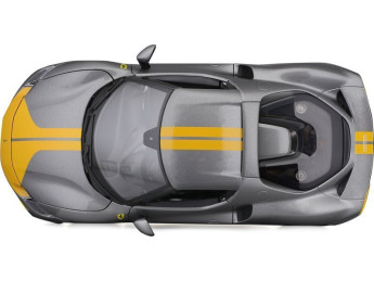 Bburago Ferrari 296 GTB Assetto Fiorano 1:18 šedá