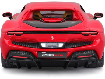 Bburago Ferrari 296 GTB 1:18 červená