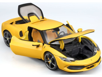 Bburago Ferrari 296 GTB 1:18 žlutá
