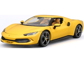 Bburago Ferrari 296 GTB 1:18 žlutá