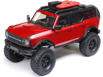 Axial RC auto SCX24 Ford Bronco 2021 4WD, RTR, 1:24 , červený (AXI00006T1)