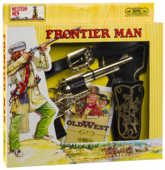 Villa Frontier Man kovbojský set černý