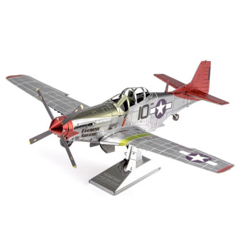 Metal Earth Luxusní ocelová stavebnice Prémiová série P-51D Mustang