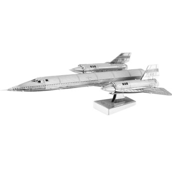 Metal Earth Luxusní ocelová stavebnice SR-71 Blackbird