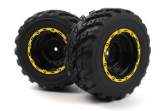 Kola kompletní (4 ks) Smyter MT - Žlutý