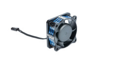 LRP WorksTeam Hliníkový SuperHighRev. ventilátor 40x40x15mm 1-2S s přijímačovým konektorem