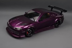 1/10 drift karoserie S15, čirá