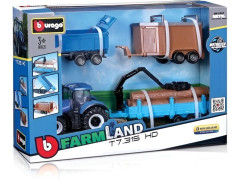 Bburago New Holland T7.315 s doplňky (dárkové balení)