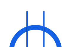 Kabel PVC 0.055mm2 10m (modrý)