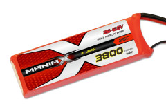 ManiaX LiFe 6.6V 3800mAh 25C