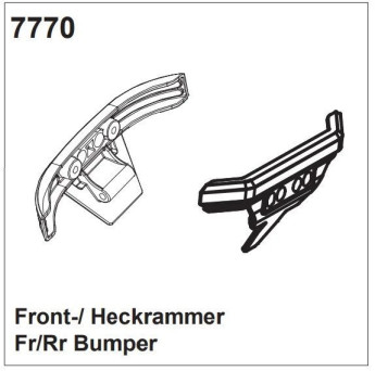 DF models Přední/zadní nárazník pro 3144