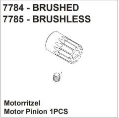 DF models Pastorek motoru brushed pro 3143