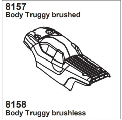DF models Karoserie červená pro 3144