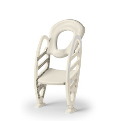 Siva Schody se sedátkem k toaletě - béžové