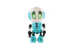 Robot ECHO opakující věty kovový modrý