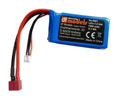 DF models 6981 Akumulátor LiPo 2S T-Plug 7,4V 1500 mAh