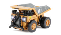 Mini kovový sklápěcí RC dumper, proporcionální, 8 kanálů, 1:64 RTR
