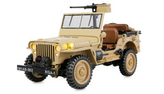 Jeep Willys MB Scale RC Crawler 4WD 1:14 RTR písková
