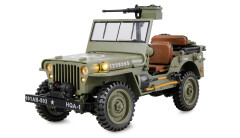 Jeep Willys MB Scale RC Crawler 4WD 1:14 RTR zelený