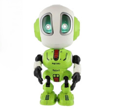 Robot ECHO opakující věty kovový zelený