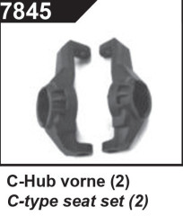 Držáky těhlice přední nápravy pro 3163, 3164