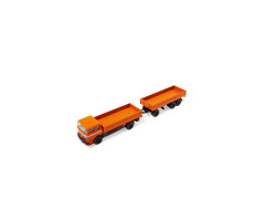 Carson RC nákladní vůz MB 1620 s přívěsem oranžový, 1:87, RTR, (500504159)