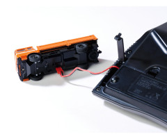 Carson RC nákladní vůz MB 1620 s přívěsem oranžový, 1:87, RTR, (500504159)