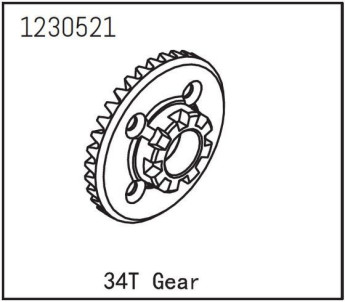 Differential Gear 34T
