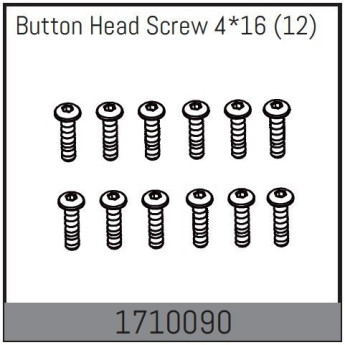 Button Head Screw 4*16 (12)