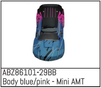 ABZ86101-29BB - Body blue/pink - Mini AMT