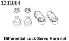 1231064 - Servo Horn Set (Diff-Lock) CR4.4