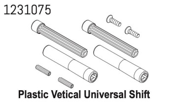 1231075 - Center Driveshaft Set CR4.4