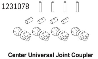 1231078 - Center Driveshaft Joint Set CR4.4