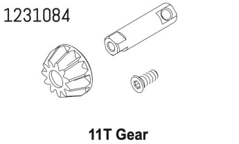 1231084 - Gear 11T CR4.4
