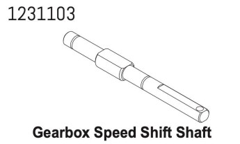 1231103 - Gearbox Speed Shift Shaft CR4.4