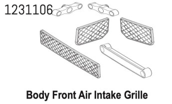 1231106 - Front Mesh Grille Set CR4.4