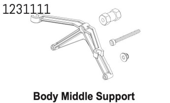 1231111 - Inner Spare Tire Mount CR4.4