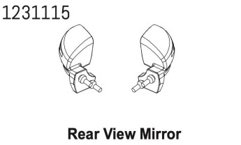 1231115 - Side Mirror (l/r) CR4.4