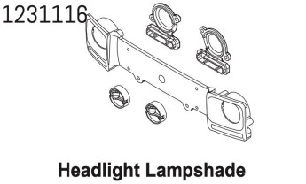 1231116 - Front Headlight Bucket CR4.4