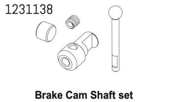 1231138 - Brake Shaft SetBrake Cam Shaft Set