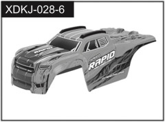 J-028-6 green - Green Car Body (Rapid)