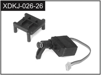 J-026-26 - Servo with Arm & Mounting Plate