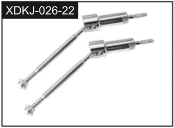 J-026-22 - Rear Dog Bones & Axles (2)